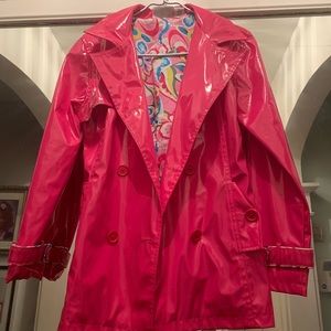 Amy Byer pink raincoat Size L (14)